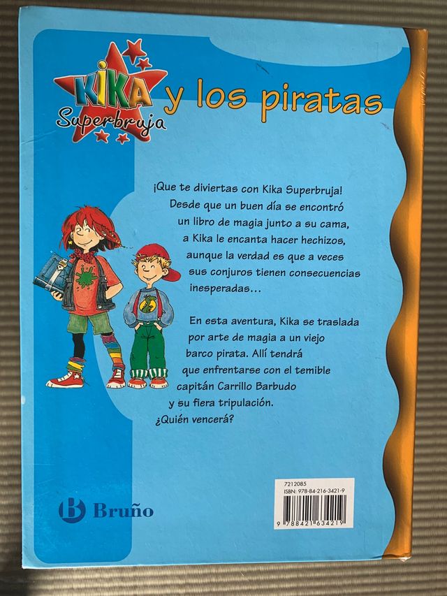 Libro Kika superbruja y los piratas