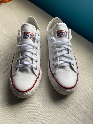 converse blancas usadas