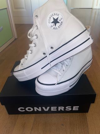 converse plataforma wallapop