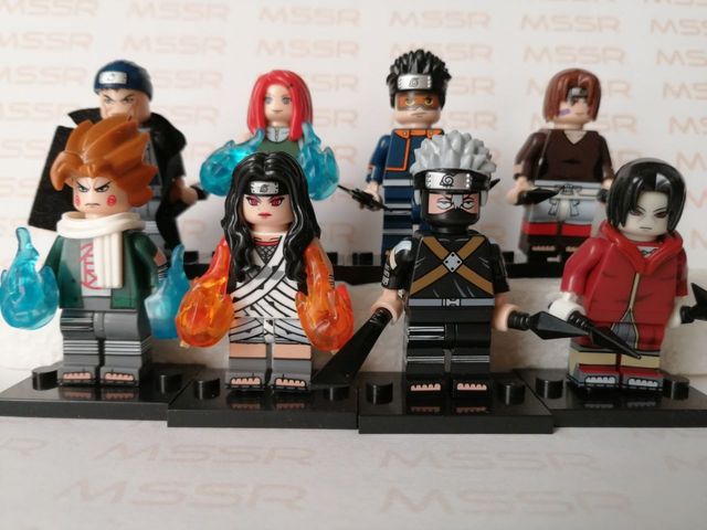8 figuras Naruto. Nuevas
