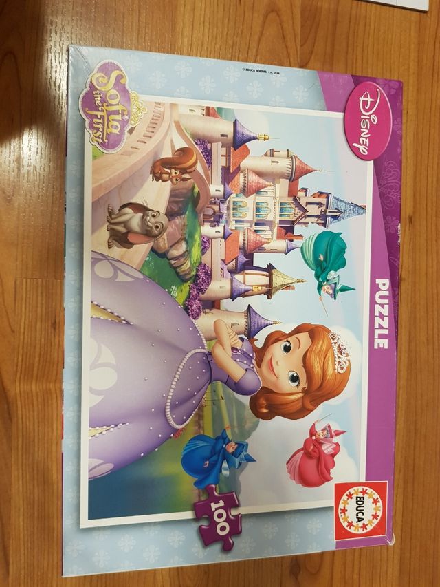 Puzzle princesa Sofía disney
