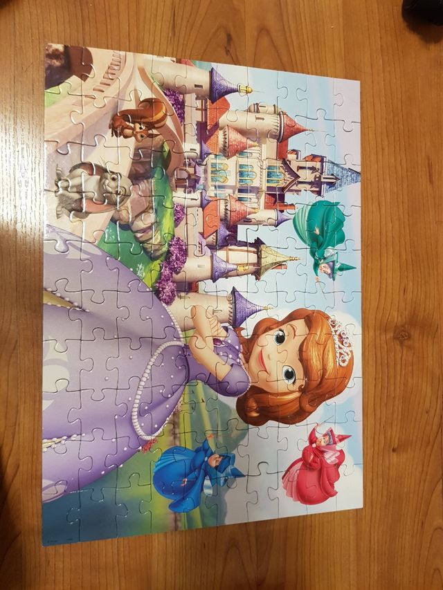 Puzzle princesa Sofía disney