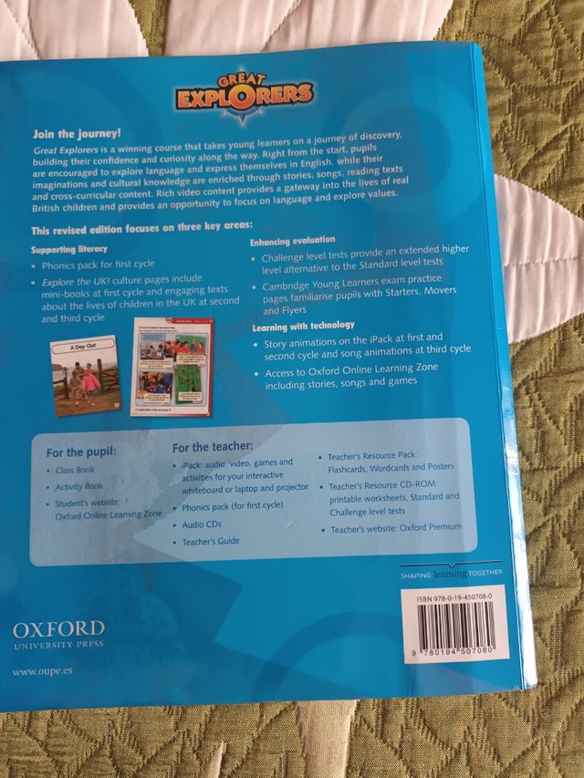 inglés Explorer 1 y 2