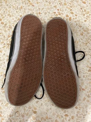 bambas vans negras