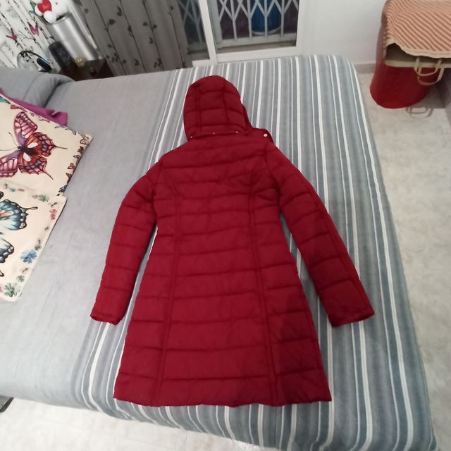 Abrigo rojo Desigual