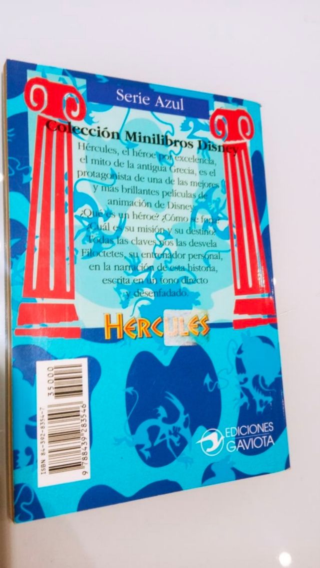 libro Hércules ( Disney) y Teseo y el Minotauro