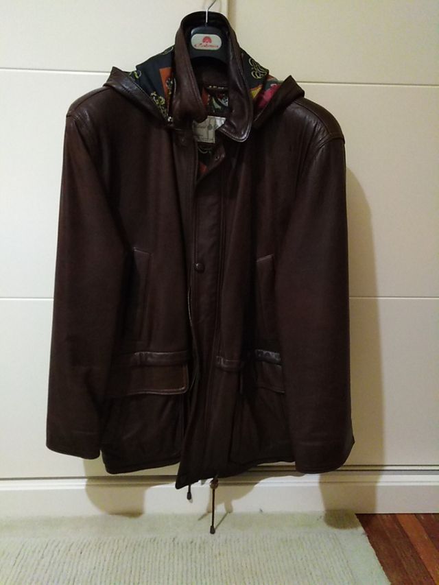 chaquetón de piel