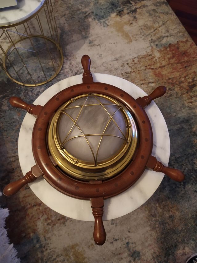 plafón timón barco