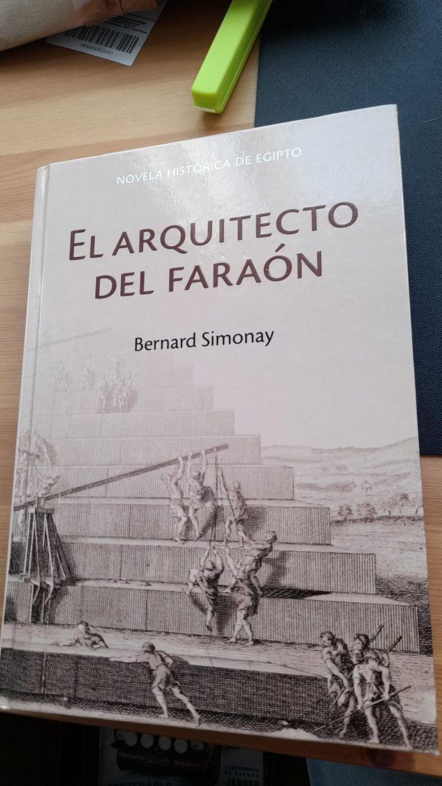 Libro "El arquitecto del Faraón"