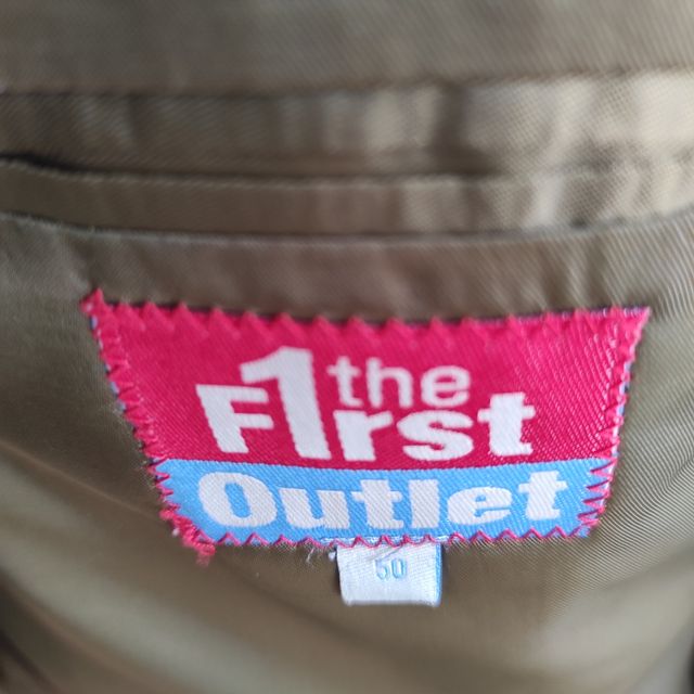 Chaqueta de pana verde