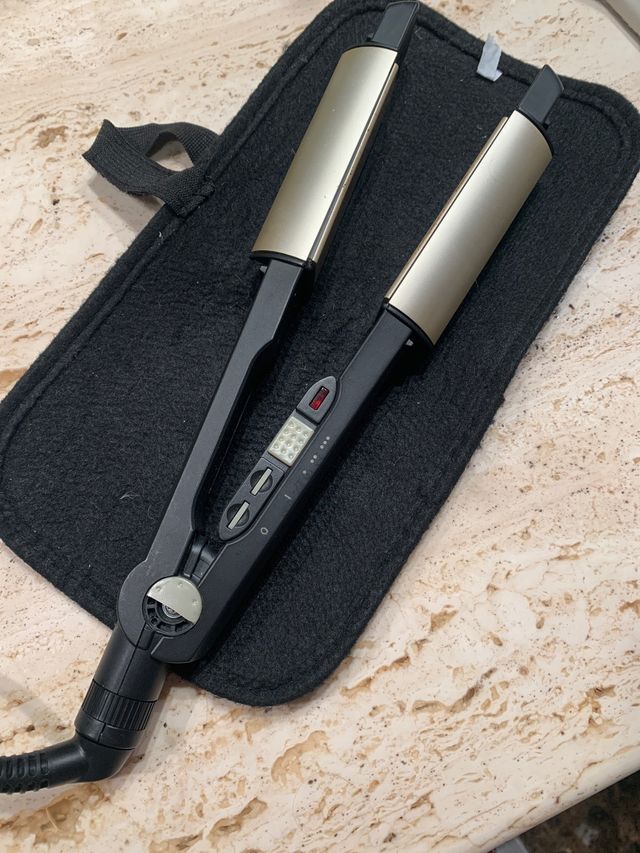 #plancha eléctrica pelo babyliss