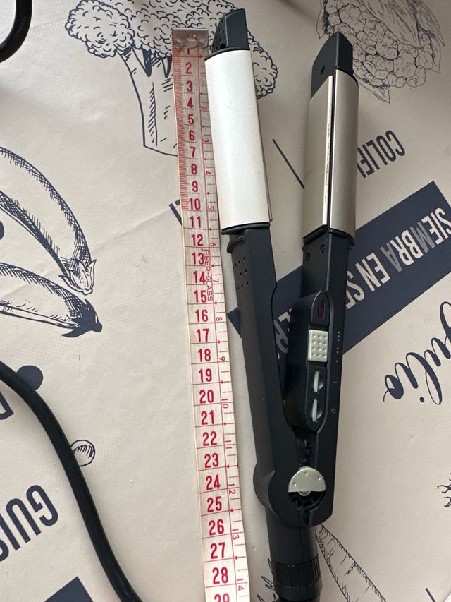 #plancha eléctrica pelo babyliss