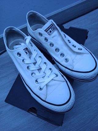 converse blancas wallapop