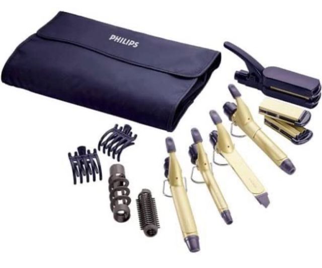 Moldeador y planchado profesional del pelo PHILIPS