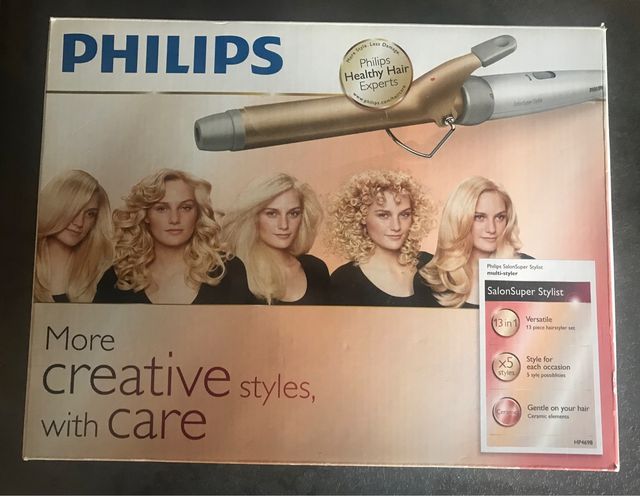 Moldeador y planchado profesional del pelo PHILIPS