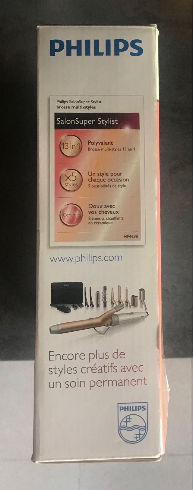 Moldeador y planchado profesional del pelo PHILIPS