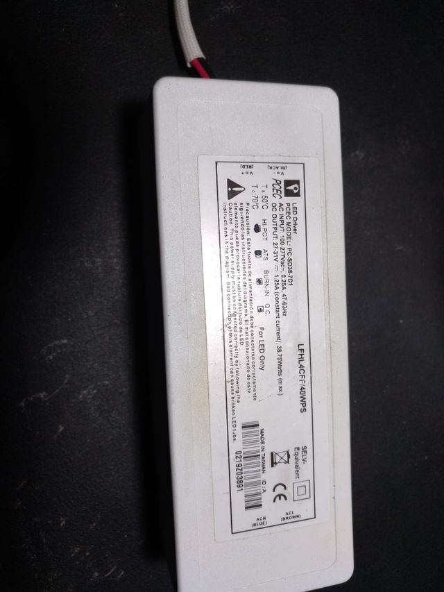 Foco Downlight Led 40W 4000Lm