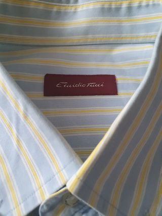 Camisa Emidio Tucci Sport manga corta y rayas. de segunda mano por 4 EUR en  Tres Cantos en WALLAPOP