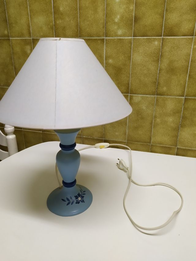 Lampara interior + lampara mesilla