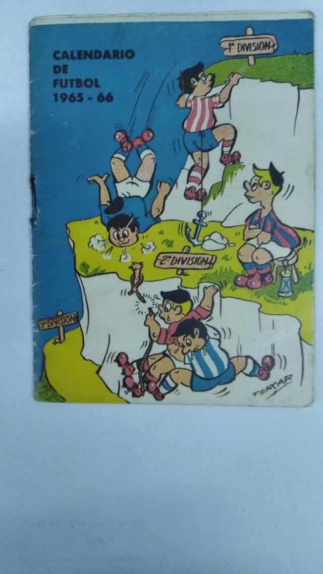 Calendario FUTBOL año 65-66