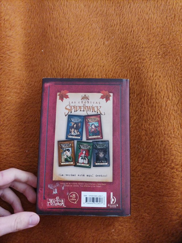 libro de Spiderwick 2 el anteojo asombroso