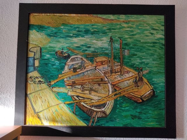 Cuadro famoso Desembarcadero con Barcos