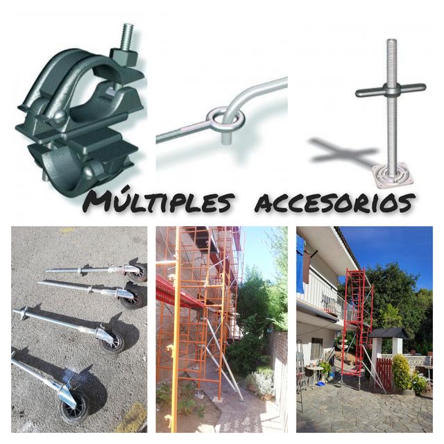 andamios . escaleras.