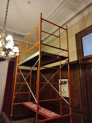 andamios . escaleras.