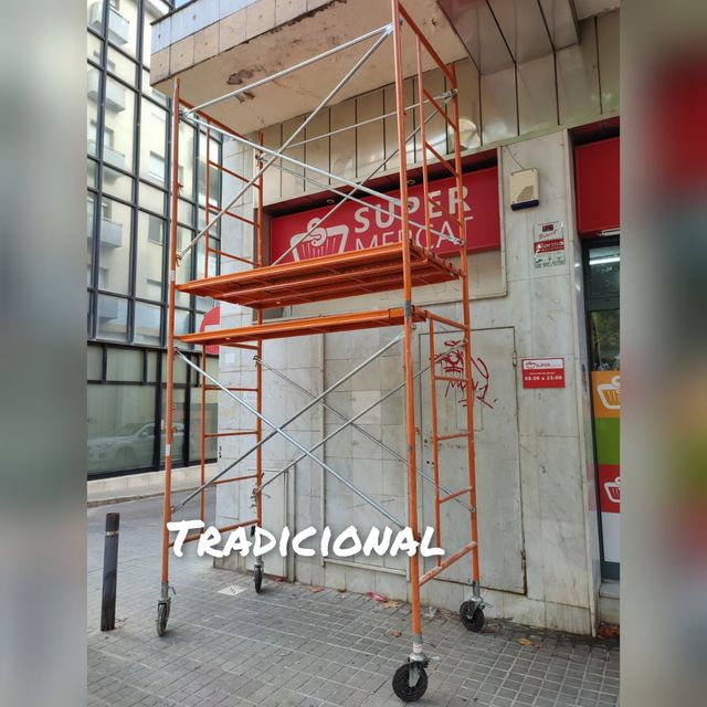 andamios . escaleras.