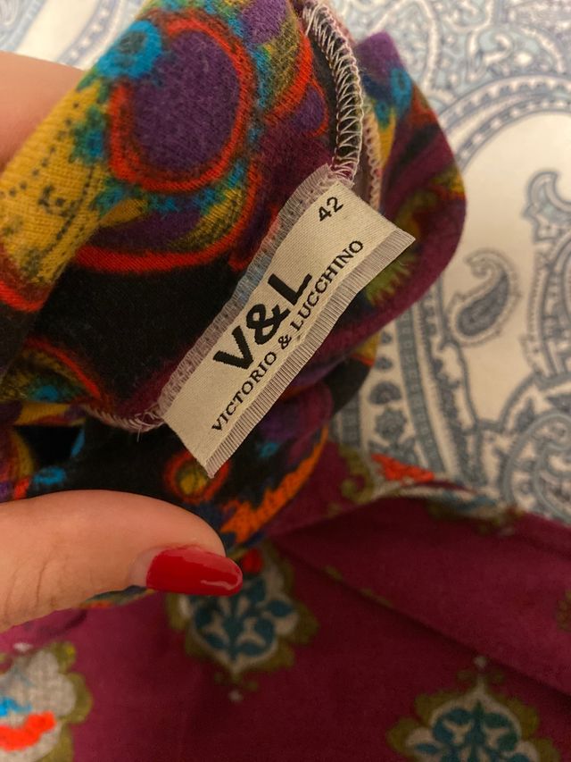 Top tirantes y cuello alto Victorio & Lucchino