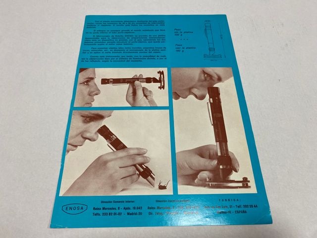 MOLTE BROCHURE PUBBLICITARIE ENOSA