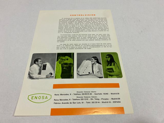 MOLTE BROCHURE PUBBLICITARIE ENOSA