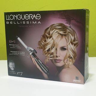 Plancha pelo Llongueras Bellissima 9 en 1 de segunda mano por 25 EUR en  Fuenlabrada en WALLAPOP