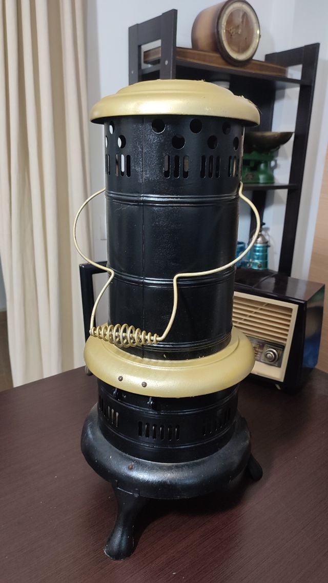 GANGA! Antigua estufa de queroseno restaurada