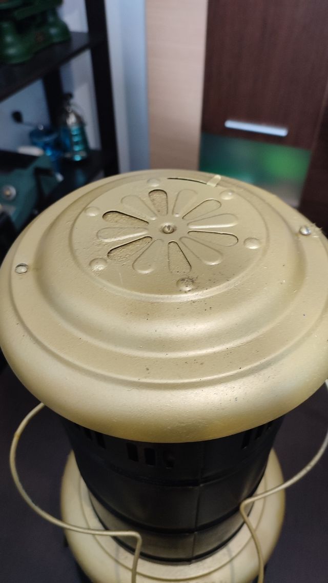 GANGA! Antigua estufa de queroseno restaurada