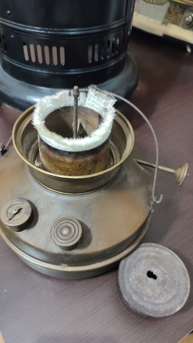 GANGA! Antigua estufa de queroseno restaurada