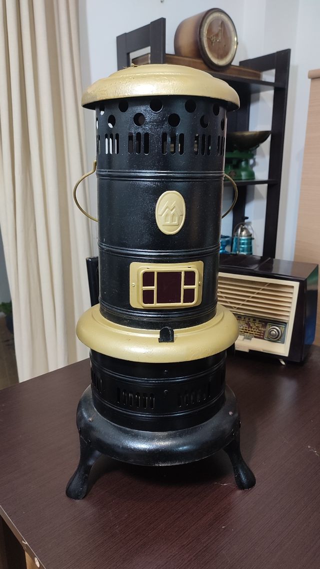 GANGA! Antigua estufa de queroseno restaurada