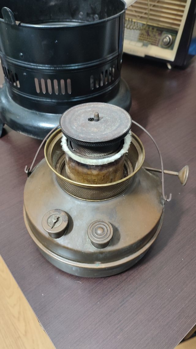 GANGA! Antigua estufa de queroseno restaurada