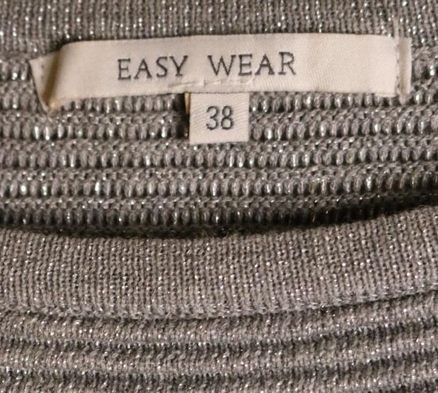 Chaleco gris de brillo