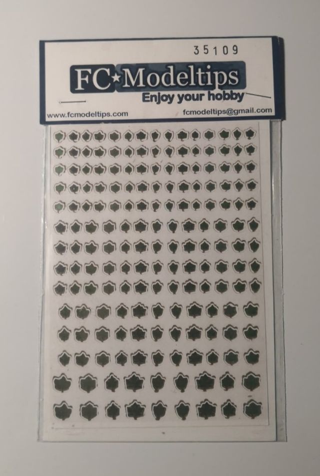 HOJAS ÁRBOL PRIMAVERA TROQUELADAS 1:35