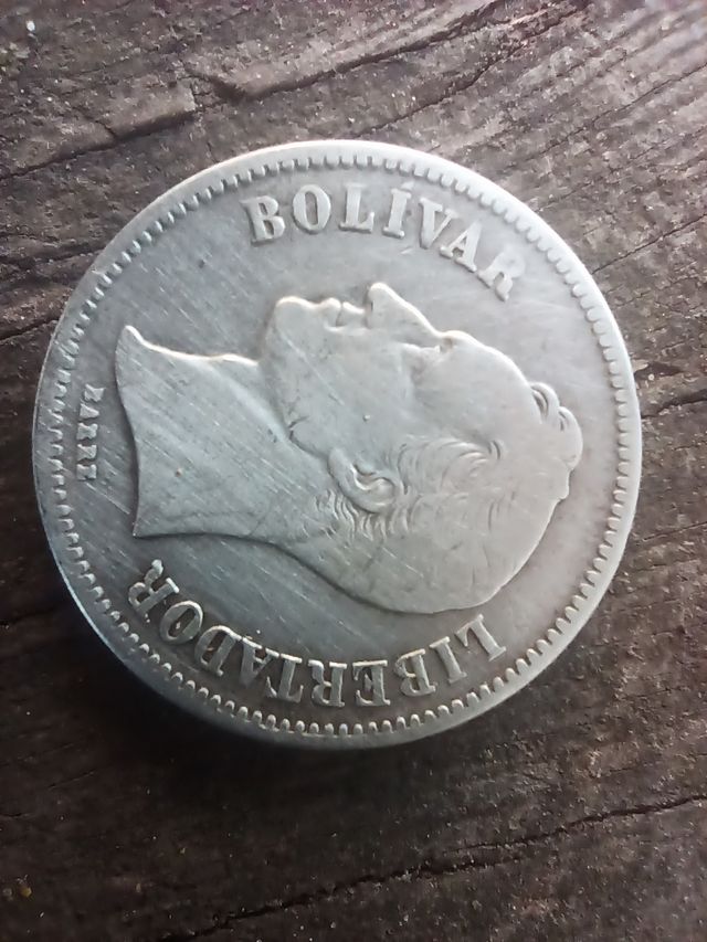 2 BOLIVARES 1922