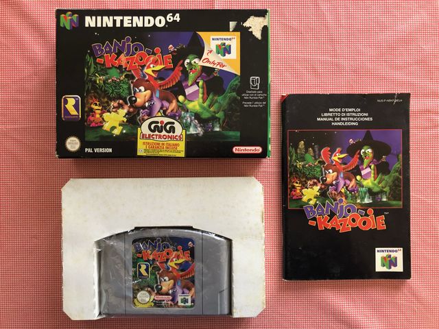 Videogame Banjo-Kazooie per Nintendo 64