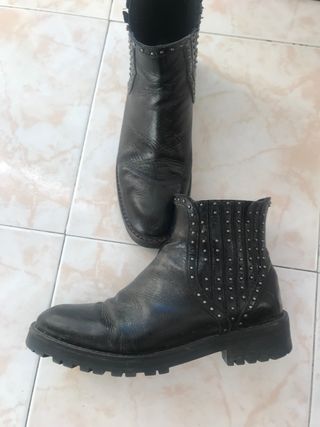 Botín mujer Zara 39 de segunda mano por 15 EUR en Majadahonda en WALLAPOP