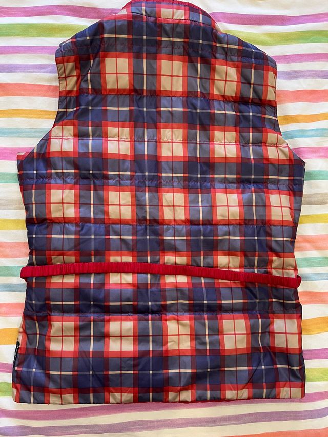 Chaleco pluma de mujer , reversible,Armani jeans