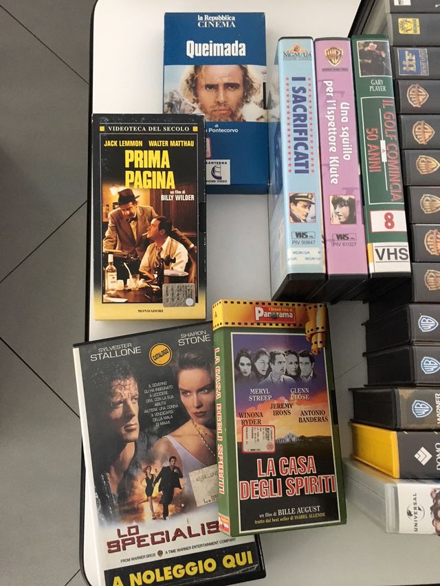 Film in VHS nr. 38 vario genere