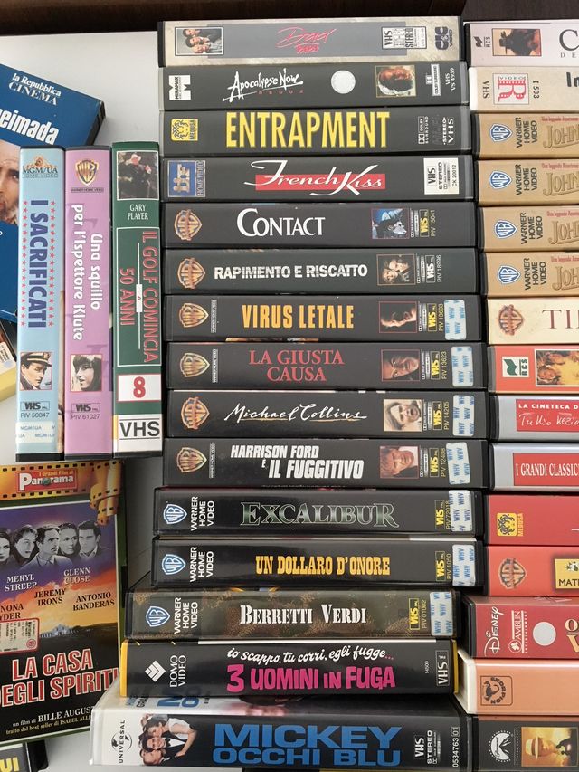 Film in VHS nr. 38 vario genere