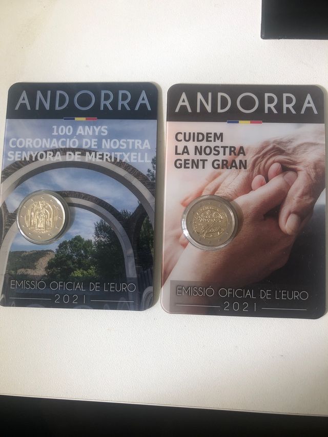 Conmemorativas Andorra 2021
