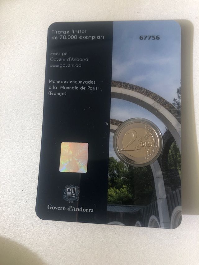 Conmemorativas Andorra 2021
