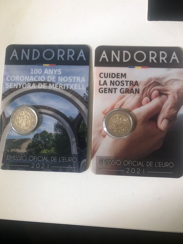 Conmemorativas Andorra 2021