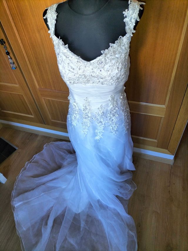 vestido de novia talla 46